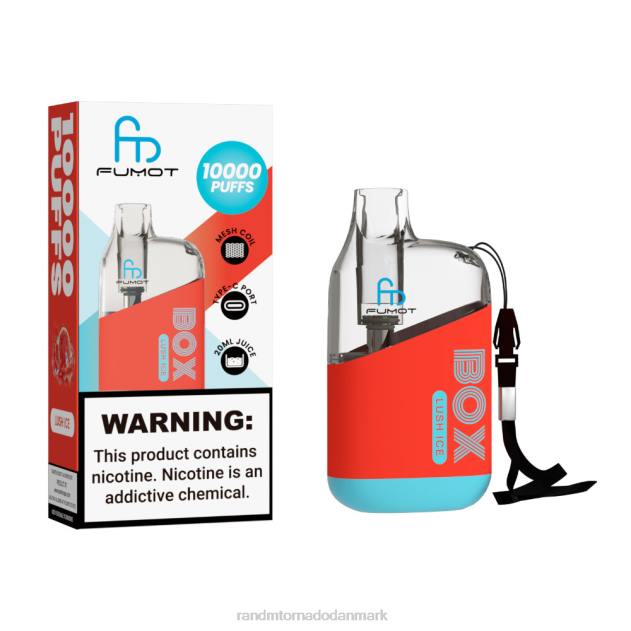 RandM vape buy online - Fumot Original RandM Tornado Box 10000 luftstrømskontrol vape enhed 1 stk frodig is L08B86